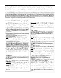 Form HUD-4130 Multi-Year Grant Budget, Page 3