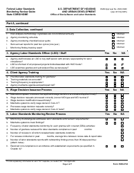 Form HUD-4743 Federal Labor Standards Monitoring Review Guide State Cdbg/Home, Page 2