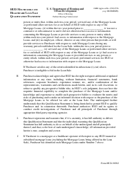 Form HUD-90092 Hud Multifamily and Healthcare Loan Sale Qualification Statement, Page 7