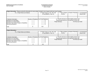 Form HUD-91186-A Multifamily Housing Service Coordinator One-Year Budge, Page 5