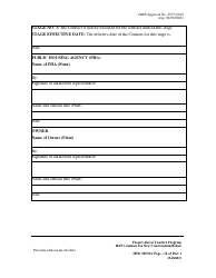 Form HUD52530-A Part 1 Housing Assistance Payments Contract New Construction or Rehabilitation - Section 8 Project-Based Voucher Program, Page 12