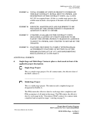 Form HUD52530-A Part 1 Housing Assistance Payments Contract New Construction or Rehabilitation - Section 8 Project-Based Voucher Program, Page 2