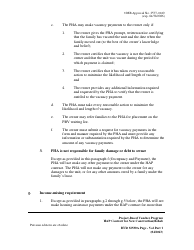 Form HUD52530-A Part 1 Housing Assistance Payments Contract New Construction or Rehabilitation - Section 8 Project-Based Voucher Program, Page 5