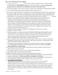 Hall Use Agreement - City of San Juan Bautista, California, Page 2