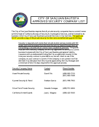 Hall Use Agreement - City of San Juan Bautista, California, Page 8