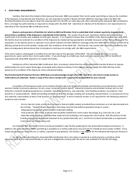 Industrial No Exposure Exclusion Certification Form - Georgia (United States), Page 4