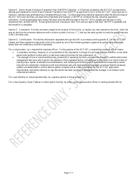 Notice of Intent for Coverage Under Npdes General Permit Gar050000 Authorization to Discharge Storm Water Associated With Industrial Activity - Georgia (United States), Page 7
