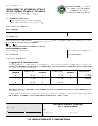 Document preview: Form BOE-267-H Welfare Exemption Supplemental Affidavit, Housing - Elderly or Handicapped Families - Santa Cruz County, California