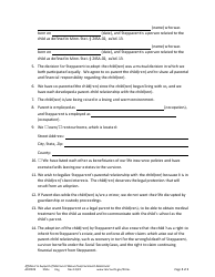 Form ADO209 Affidavit in Support of Motion to Waive Postplacement Assessment - Minnesota, Page 2