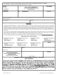 Form CLK/CT.070 Civil Action Summons (B) Form for Personal Services on a Natural Person - Miami-Dade County, Florida (English/Spanish/French/Haitian Creole)