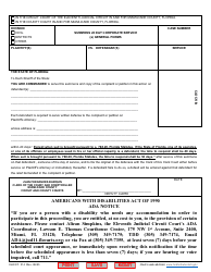Document preview: Form CLK/CT.314 Summons 20 Day Corporate Service - (A) General Forms - Miami-Dade County, Florida