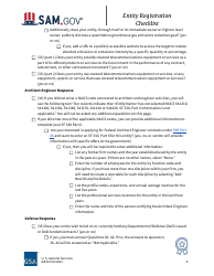 Entity Registration Checklist, Page 9