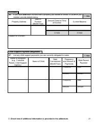 Financial Background Investigation Questionnaire - New York City, Page 21