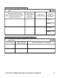 Financial Background Investigation Questionnaire - New York City, Page 22
