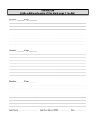Financial Background Investigation Questionnaire - New York City, Page 26