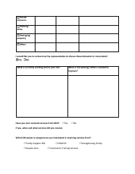 Division of Developmental Disabilities Application for Services - South Dakota, Page 4