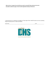 Division of Developmental Disabilities Application for Services - South Dakota, Page 5