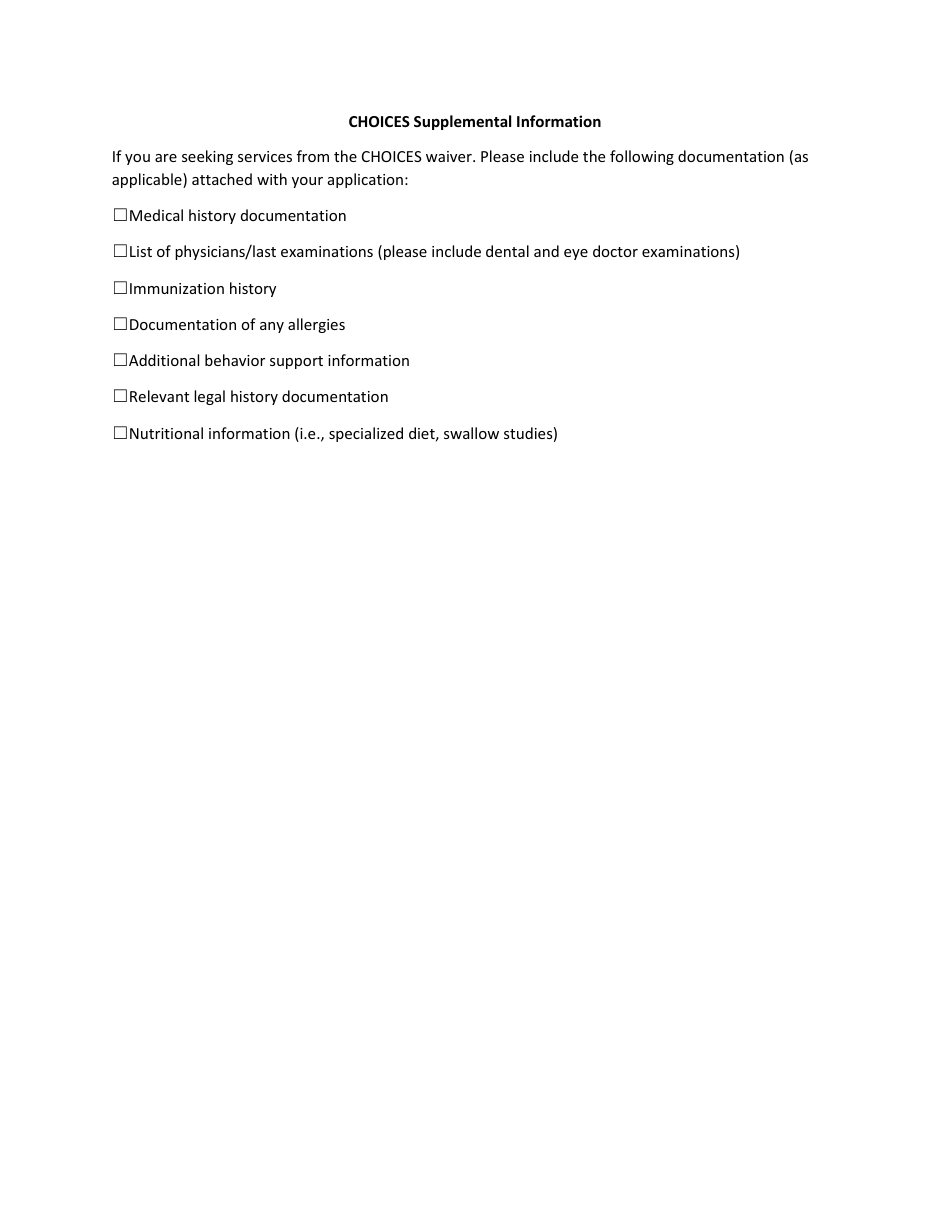 Division of Developmental Disabilities Application for Services - South Dakota, Page 6