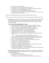 Instructions for Form ACFR-12 Inventory Log for Leases (Gasb-87) - Vermont, Page 3