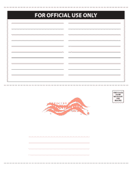 National Mail Voter Registration Form (English/Hindi), Page 5