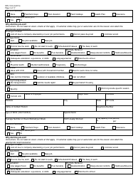 Form SFN1910 Work Readiness Assessment Questionnaire - North Dakota, Page 3
