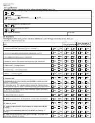 Form SFN1910 Work Readiness Assessment Questionnaire - North Dakota, Page 5