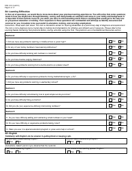 Form SFN1910 Work Readiness Assessment Questionnaire - North Dakota, Page 9