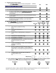 Patient Health Questionnaire (Phq-Sads), Page 2