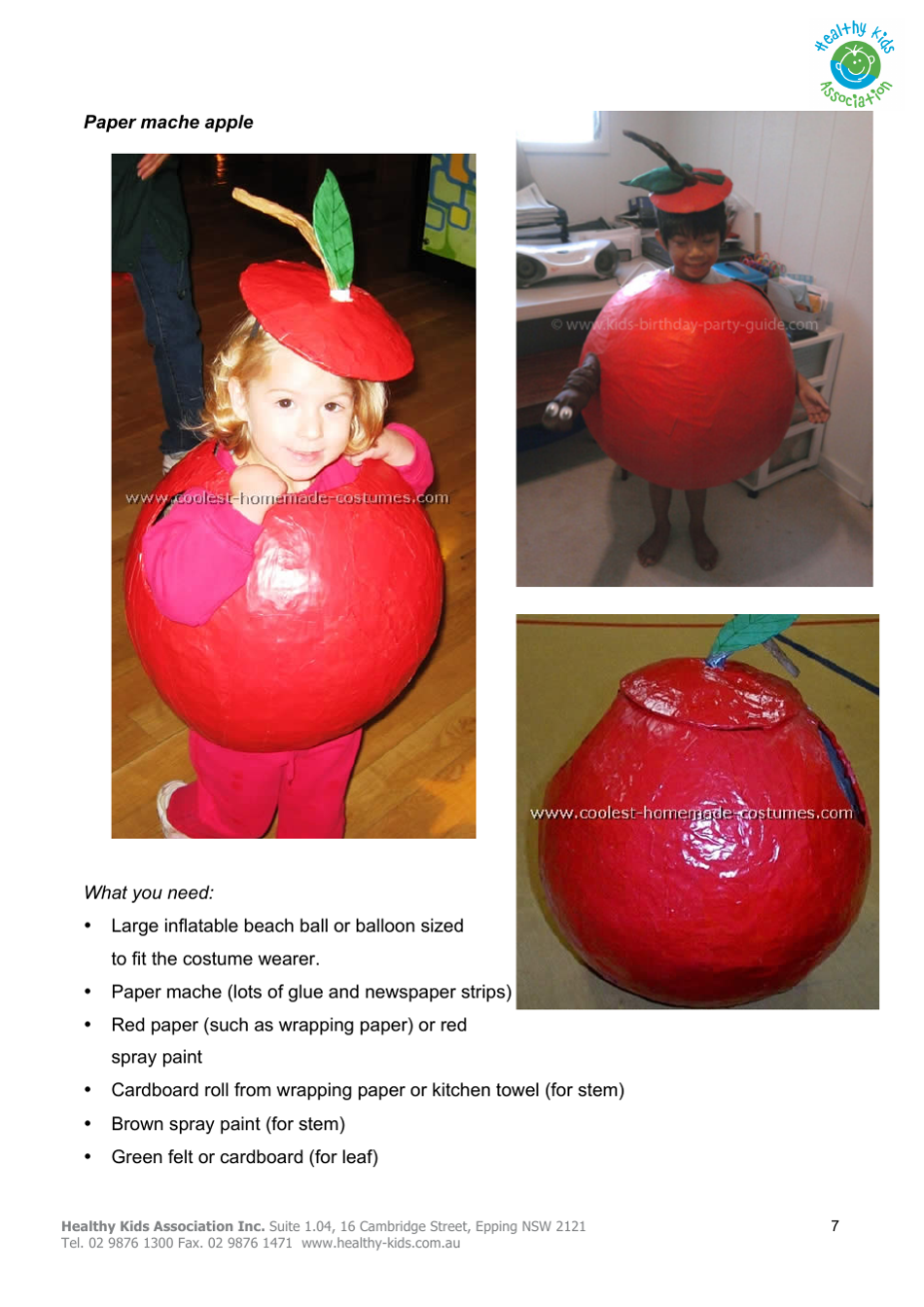 Pumpkin Costume Bodice Template, Page 10