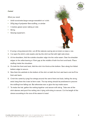 Pumpkin Costume Bodice Template, Page 9