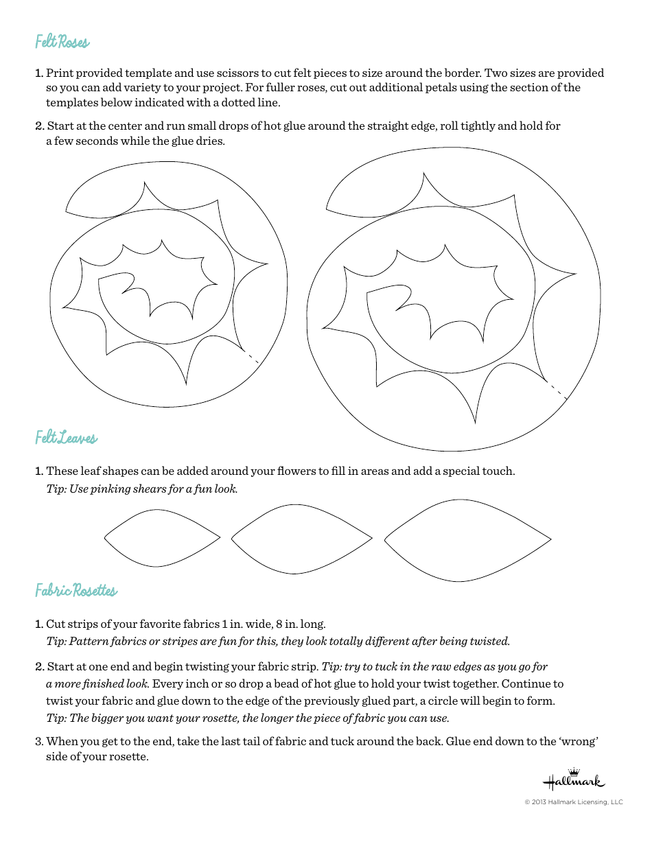 Spring Wreath Template - Hallmark, Page 3