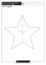 Document preview: Star Template - Scholastic