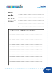 Transition Flower Template - Happy Talk, Page 3