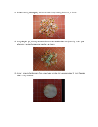 Flower Pincushion Bracelet Template - Cute Quilt Patterns, Page 6