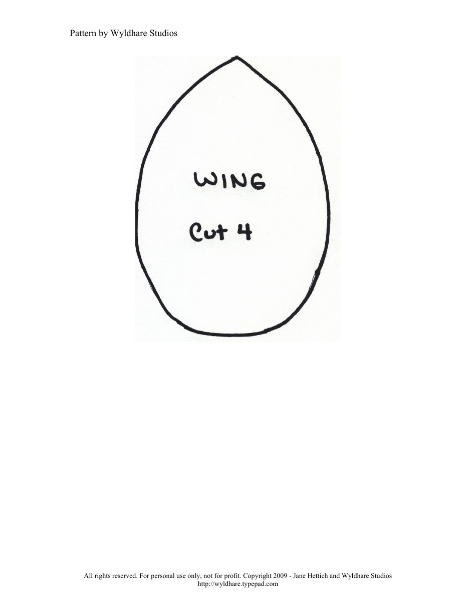 Pumpkin Penguin Pattern Template - Wyldhare Studios, Page 3