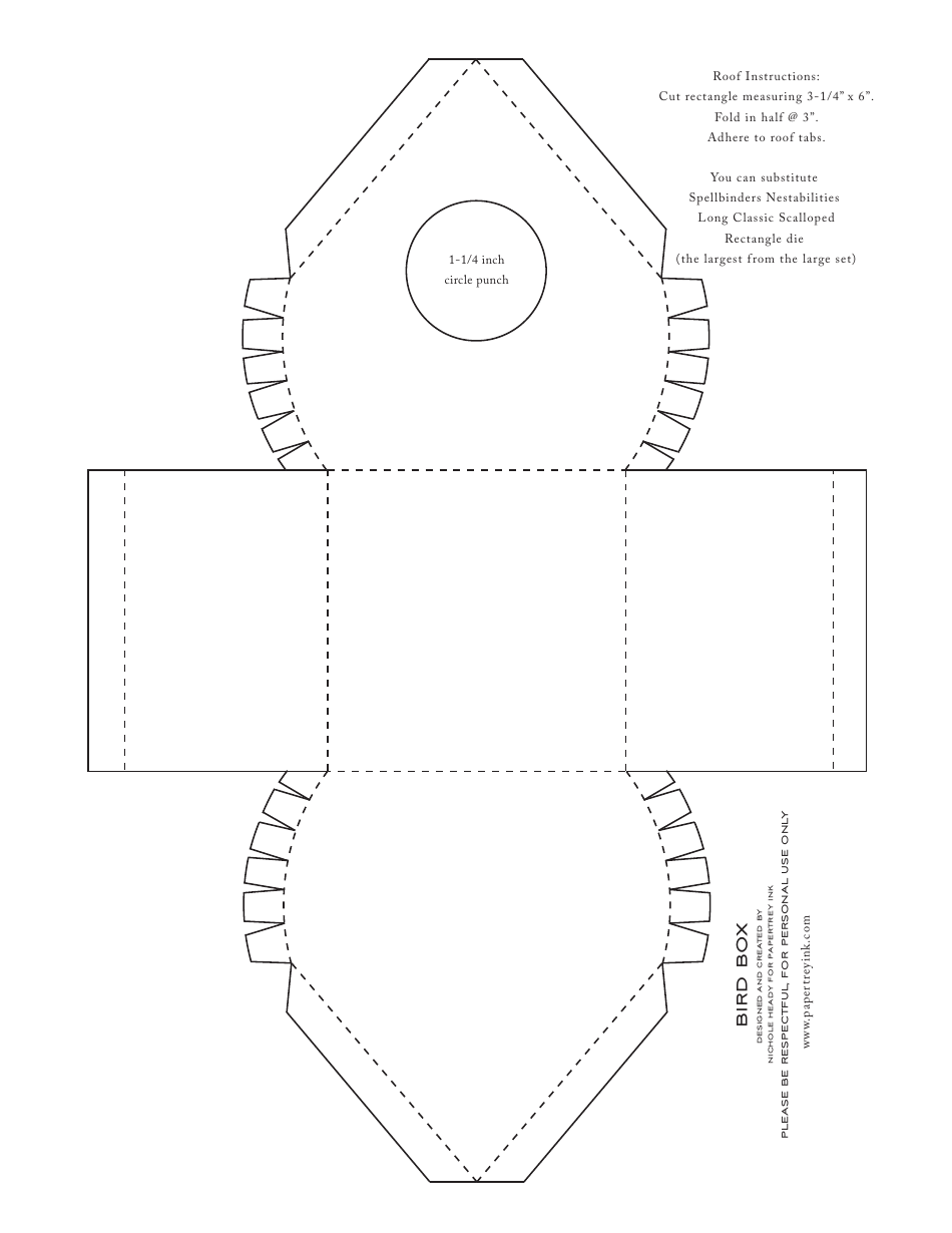 Bird Box Craft Template Download Printable PDF Templateroller