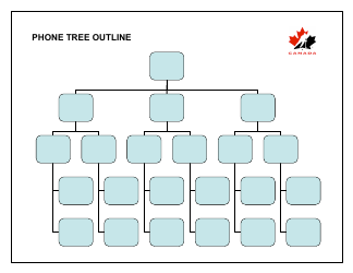 Document preview: Phone Tree Outline Template
