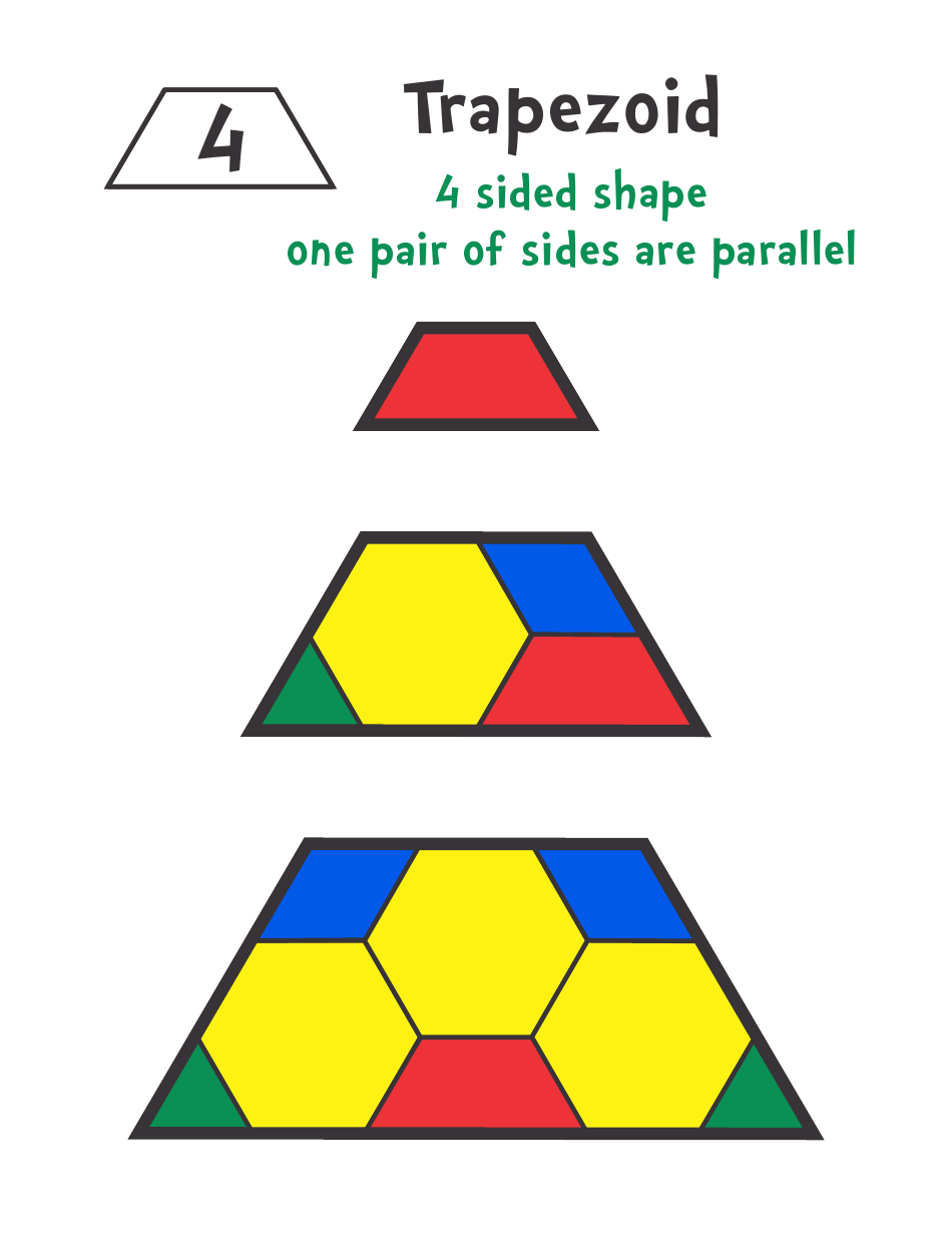 Pattern Block Templates - Shapes, Page 10
