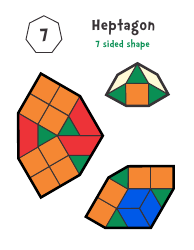 Pattern Block Templates - Shapes, Page 16