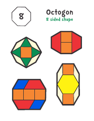 Pattern Block Templates - Shapes, Page 17