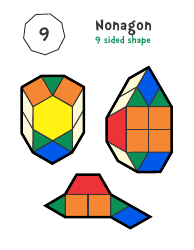 Pattern Block Templates - Shapes, Page 18