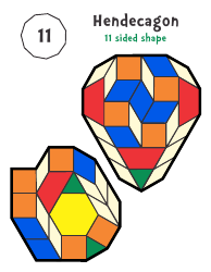 Pattern Block Templates - Shapes, Page 20