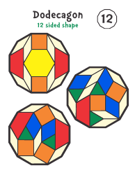 Pattern Block Templates - Shapes, Page 21