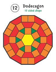 Pattern Block Templates - Shapes, Page 22