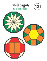 Pattern Block Templates - Shapes, Page 23