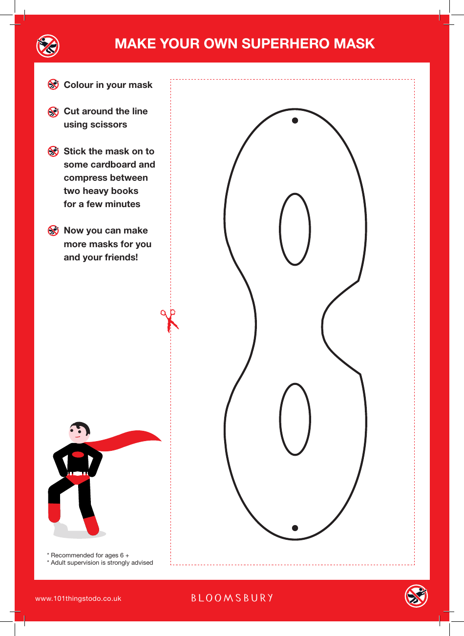 Superhero Logo  Mask Templates, Page 3