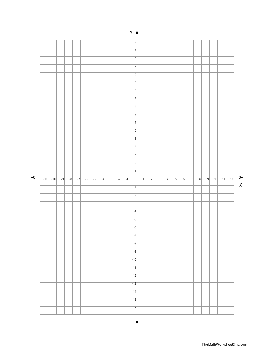 Axis Grid Paper Download Printable PDF | Templateroller