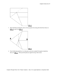 Rapier Paper Airplane Design, Page 10