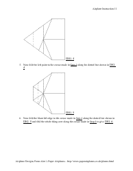 Rapier Paper Airplane Design, Page 11