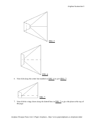 Rapier Paper Airplane Design, Page 8